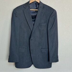 Hart Schaffner Marx Men’s Charcoal Gray Wool Blazer Sport Coat Est 42R Dillard’s